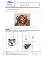 linde-hpv-to-135-02-hydraulic-pump-repair-manual-procedures-12.webp Linde HPV 55-02 to 135-02 repair manual: disassembly procedure for rotating unit, showing extractor tools and pump housing.