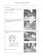Manitou America Z17/170Z hydraulic solenoid valve and relief valve disassembly procedure steps.
