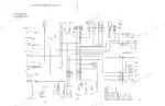Manitou America Z17/170Z standard wiring diagram showing relays, fuses, starter, and indicator box connections.