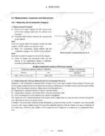 Manitou America Z17 GEN:2, 170Z NXT2 engine compression pressure measurement procedure and reference values table.