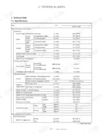 Manitou America Z35 GEN:2, 350Z NXT2 technical data table listing machine dimensions, travel, and work performance specs.