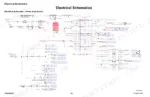 Manitou Group RT185, RT215, RT255, 1850RT, 2150RT, 2550RT electrical schematic diagram for power distribution system.