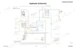 Manitou Group VT320, 3200VT hydraulic schematic showing drive pumps, lift cylinders, and control manifolds.