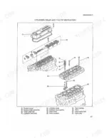 mccormick-ct28-ct36-tractors-service-manual-exploded-view-34.webp McCormick CT28, CT36 exploded view of cylinder head and valves.