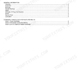 McCormick CX75, CX85, CX95, CX105 Service Manual - Page 1