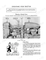 Mccormick Farmall 230, McCormick Farmall 230 Tractor engine fuel system diagram and operating instructions.