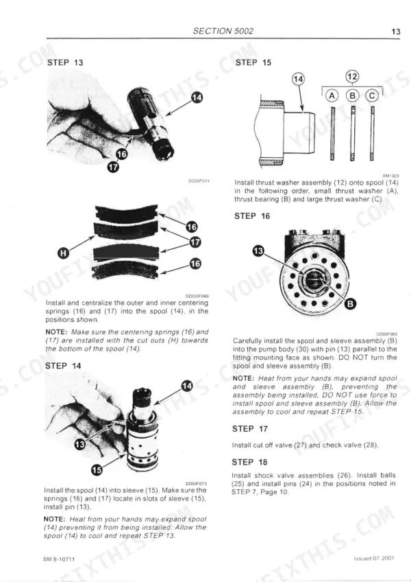 McCormick MTX110 service manual - Section 5002