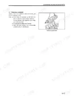 mitsubishi-d04fd-taa-diesel-engine-service-manual-99616-h0100-torque-65.webp Mitsubishi D04FD-TAA engine manual: procedure and diagram for removing the crankshaft from the engine block.
