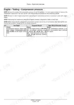 mitsubishi-s4l2-to-y364gt-engine-service-manual-47372931-test-values-56.webp Mitsubishi S4L2, S4L, Y361GT, Y362GT, Y363GT, Y364GT engine compression pressure testing table and specifications.