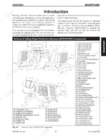 mustang-2026-2041-skid-steer-loader-service-manual-917171-exploded-view-21.webp Mustang 2026, 2041 exploded view diagram of ROPS/FOPS components, including windows, seals, and hardware parts list.