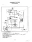 Mustang 2040, 2050 hydraulic system flow diagram showing pumps, control valve, cylinders, and pressure manifold components.