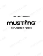 mustang-2060-2070-skid-steer-loader-service-manual-001-69975-torque-32.webp Mustang 2060, 2070 service manual page advising to use only genuine Mustang replacement filters.