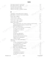 mustang-2109-skid-steer-loader-service-manual-917229-ap0606-wiring-229.webp Mustang 2109 service manual index page 3, listing drive controls, electrical systems, and engine component procedures.