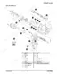 Mustang 2803ZT hydraulic pump unit exploded view diagram with numbered parts list for drive unit and solenoid switch.