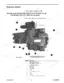 Mustang 5003ZT hydraulic pump diagram showing PVD-2B-41BP-16G5-4713F components, ports, and adjustment screws.