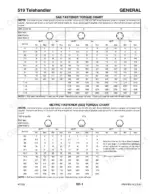 mustang-519-telehandler-service-manual-913302-torque-17.webp Mustang 519 telehandler service manual SAE and Metric fastener torque specification charts for various bolt grades and sizes.