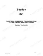 mustang-642-844-telehandler-service-manual-913250-wiring-57.webp Mustang 642, 844 Section 301: Electrical schematics, troubleshooting, testing, and adjustment procedures for telehandler.