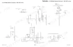 mustang-al-to-al306-articulated-loader-service-manual-918360-bp1211-hydraulic-302.webp Mustang AL 106, AL206, AL306 hydraulic schematic for SN 11257 and up, showing pump, control valves, and steering system.