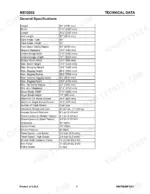 mustang-me12002-compact-excavator-service-manual-909768-bp1207-specs-11.webp Mustang ME12002 general specifications table listing dimensions, weights, pressures, and performance data.