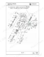 mustang-me2503-to-me3703-compact-excavators-service-manual-918149-exploded-view-59.webp Mustang ME2503, ME3003, ME3503, ME3703 exploded view of double axial and gear pump with governing spring components.