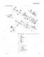 Mustang ME6003 hydraulic pump unit exploded view diagram with numbered component parts list including shaft and valves.