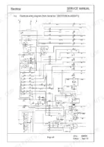 mustang-me8002-compact-excavator-service-manual-918173-wiring-128.webp Mustang ME8002 electrical wiring diagram for serial numbers 0001105/98 to AB00473 showing relays, fuses, and components.