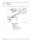 Mustang ML 28 front axle differential exploded view showing rotary shaft seal replacement procedure steps.