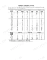 mustang-ml-28-all-wheel-steer-loader-service-manual-918133-torque-171.webp Mustang ML 28 service manual torque specifications table for unified and metric thread hardware grades.