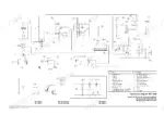 mustang-ml52-wheel-loader-service-manual-50940190-hydraulic-185.webp Mustang ML52 hydraulic diagram 520/620 showing pumps, motors, control valves, and component index list.