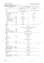 mustang-mtl16-track-loader-service-manual-908312-specs-28.webp Mustang MTL16 engine, HST pump, gear pump, and control valve technical specification table.