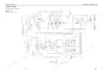 mustang-mtl25-track-loader-service-manual-908313-system-diagram-103.webp Mustang MTL25 standard hydraulic circuit diagram showing pumps, control valves, travel motors, and hydraulic tank.