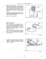 New Holland 1431 optional light assembly and high stubble kit installation procedures and component diagrams.