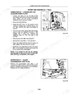 new-holland-3010s-4010s-5010s-tractor-operator-manual-42301030-controls-121.webp New Holland 3010S, 4010S, 5010S maintenance: changing dry air cleaner inner filter and cleaning transmission vent plug.