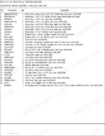new-holland-3910-3-cyl-ag-tractor-all-purpose-parts-catalog-parts-list-9.webp New Holland 3910 parts list for front wheel assembly, including wheel, hub, bearing, and seal component part numbers.