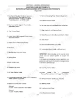 New Holland 555E, 575E, 655E, 675E controls and instruments list for power shuttle machines with analog instruments.