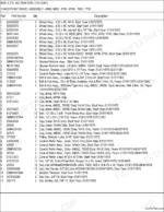 new-holland-6600-to-tractor-ag-tractor-parts-catalog-parts-list-8.webp Ford 6600 4 CYL AG TRACTOR parts list for front wheel assembly, including wheel, hub, bolt, and bearing components.