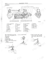 nissan-diesel-motor-co-ltd-pe6-pe6t-engine-service-manual-8906261-16834-300-kss-wiring-150.webp Nissan Diesel Motor Co., Ltd. PE6, PE6T starter motor reassembly exploded view diagram and installation procedures.