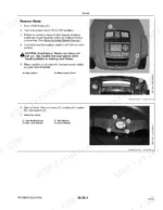sabo-maschinenfabrik-gmbh-tango-e5-robotic-mower-technical-manual-tm138919-procedures-63.webp Sabo Maschinenfabrik Gmbh Tango E5, MOWIT 500F Series II, Robotic Mower blade removal procedure and component diagram.