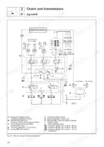 same-dorado-to-85-tractor-workshop-manual-307-1064-3-0-hydraulic-138.webp Same DORADO 55-85 hydraulic diagram for Agroshift clutch and transmission showing valves, filters, and pressure gauges.