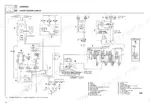 same-silver-to-100-6-tractor-workshop-manual-307-1063-3-0-hydraulic-320.webp Same Silver 80-100.6 hydraulic circuit diagram for electro-hydraulic controls, showing valves, pumps, and lift systems.