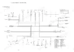 schaeff-tc10z-crawler-excavator-service-manual-mmt02enma00100-wiring-317.webp Schaeff TC10Z wiring diagram showing electrical circuits for starter, glow plug, fuel pump, and alarm lamps with wire color key.
