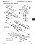 scotts-s1642-to-edition-lawn-tractors-technical-manual-tm1776-exploded-view-297.webp Scotts S1642, S1742, S2046, S2546 Limited Edition, TM1776 transaxle exploded view showing gear and component locations.