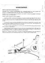 sperry-new-holland-96-rotary-hay-mower-service-manual-procedures-18.webp Sperry New Holland 96 maintenance manual page showing blade installation procedure and rotor blade pin diagram.