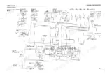takeuchi-tb025-tb030-tb035-compact-excavator-workshop-manual-we3-301e2-hydraulic-125.webp Takeuchi TB025, TB030, TB035 hydraulic circuit diagram showing pump, control valves, cylinders, and operation pattern table.