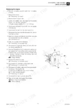 takeuchi-tb260-mini-excavator-workshop-manual-cq1e001-procedures-108.webp Takeuchi TB260 engine removal procedure, including radiator assembly diagram and component disassembly steps.