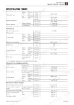 takeuchi-tb260-mini-excavator-workshop-manual-cq1e001-specs-18.webp Takeuchi TB260 service manual specification tables for operating mass, performance, and machine dimensions.