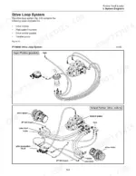 terex-pt-50-60-rubber-track-loader-service-manual-2030-634-hydraulic-schematic-15.webp Terex PT-50/60 drive loop system diagram showing input joystick and output drive motor hydraulic components.