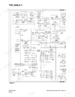 terex-txc-225lc-1-hydraulic-excavator-shop-manual-023-00081e-wiring-612.webp Terex TXC 225LC-1 electrical schematic diagram showing lighting, sensors, EPOS controller, and relay circuits.