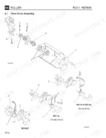 wacker-rd11a-rd11v-rd11aec-roller-repair-manual-0114918-exploded-view-64.webp Wacker RD11A, RD11V, RD11AEC exploded view diagram of the front drum assembly and drive motor configurations.
