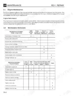 wacker-rd11a-rd11v-rd11aec-roller-repair-manual-0114918-maintenance-24.webp Wacker RD11A, RD11V, RD11AEC maintenance schedule tables for roller components and Vanguard engines.